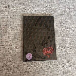 Fendi monogram notebook journal